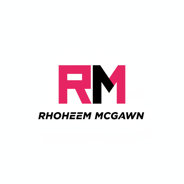 RM Logo - Pink & Black
